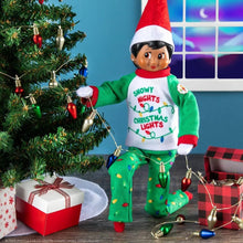 Load image into Gallery viewer, The Elf on the Shelf Claus Couture Snowy PJ's (Elf Not Included)