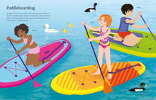 Load image into Gallery viewer, Usborne - Sticker Dolly Dressing Activity Book: Summer Camp
