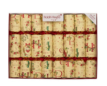 Load image into Gallery viewer, Robin Reed English Holiday Christmas Crackers - Holiday Time, 8 Count