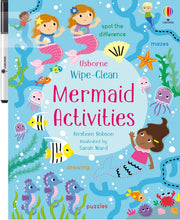 Load image into Gallery viewer, Usborne Wipe-Clean Activity Book: MERMAID ACTIVITIES