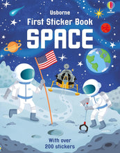 Load image into Gallery viewer, Usborne First Sticker Book - SPACE