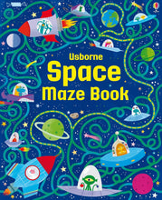 Load image into Gallery viewer, Usborne Maze Paperback Book - SPACE