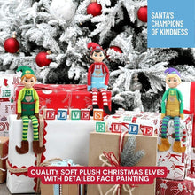 Load image into Gallery viewer, The Elf on the Shelf - Elf Mates® Three-Pack & Storybook, Dark-Tone