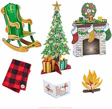 Load image into Gallery viewer, The Elf on the Shelf SEAP Bundle: Peppermint Plane, Peppermint Train, & Cozy Christmas Time