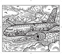 Load image into Gallery viewer, Usborne Magic Painting Book - PLANES and HELICOPTERS