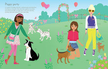 Load image into Gallery viewer, Usborne - Sticker Dolly Dressing Activity Book: DOGS & PUPPIES