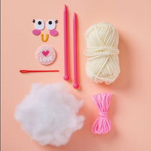 Load image into Gallery viewer, Bright Stripes - Snack Knit Kit: Lil' Dumplin
