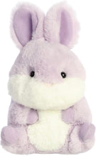 Load image into Gallery viewer, Aurora Rolly Pet Plush - Lavender Bunny, 5"