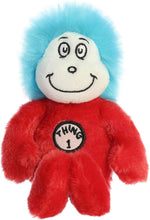 Load image into Gallery viewer, Aurora Dr. Seuss Thing 1 Plush Toy - 7" - Featuring Red, White, Blue Colors