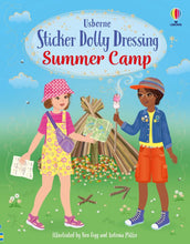 Load image into Gallery viewer, Usborne - Sticker Dolly Dressing Activity Book: Summer Camp