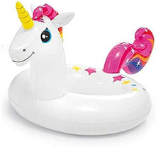 Load image into Gallery viewer, Intex Animal Pool Ring Float: UNICORN