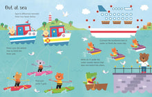 Load image into Gallery viewer, Usborne Wipe-Clean Activity Book: THINGS THAT GO