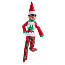 Load image into Gallery viewer, Elf On The Shelf Claus Couture Tree Farm PJ's (Scout Elf Not Included)