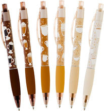 Load image into Gallery viewer, Scentco - Coffee Smens: Gourmet Coffee-Scented Gel Pens, Set of 6