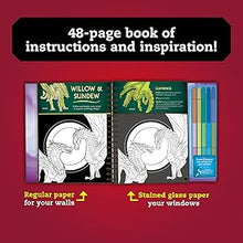 Load image into Gallery viewer, Klutz - The Official Wings of Fire Stained Glass Art Book