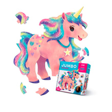 Load image into Gallery viewer, Crocodile Creek Jumbo Floor Puzzle: UNICORN, 48-Pieces