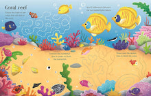 Load image into Gallery viewer, Usborne Wipe-Clean Activity Book: AQUARIUM ACTIVITIES