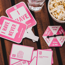 Load image into Gallery viewer, Never Have I Ever Paddles - Girl's Edition, 10 Count