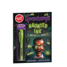 Load image into Gallery viewer, Klutz Press - Goosebumps Haunted Ink Activity Book