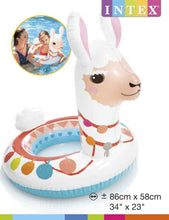 Load image into Gallery viewer, Intex Animal Pool Ring Float: LLAMA