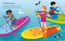Load image into Gallery viewer, Usborne - Sticker Dolly Dressing Activity Book: Summer Camp