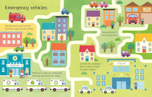 Load image into Gallery viewer, Usborne Wipe-Clean Activity Book: THINGS THAT GO