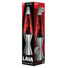 Load image into Gallery viewer, Schylling - The Original LAVA Brand: Lava Lamp, Chrome Plated Crimson