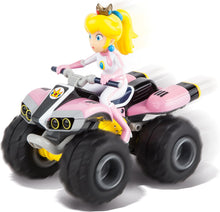 Load image into Gallery viewer, Carrera Radio Remote Control Toy Car Vehicle - Nintendo 2.46Hz Mario Kart: Peach Quad