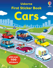 Load image into Gallery viewer, Usborne First Sticker Book - CARS
