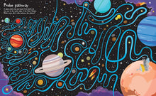 Load image into Gallery viewer, Usborne Maze Paperback Book - SPACE