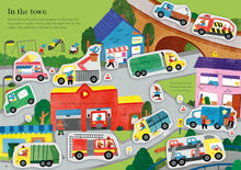 Load image into Gallery viewer, Usborne Little First Sticker Book: TRACTORS and TRUCKS