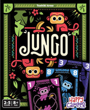 Load image into Gallery viewer, Happy Camper - JUNGO: A Simple Card Game of Not-so-Simple Choices