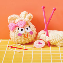 Load image into Gallery viewer, Bright Stripes - Snack Knit Kit: Lil' Dumplin