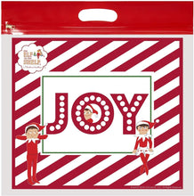 Load image into Gallery viewer, Elf on The Shelf Claus Couture New 2023 Set of 5: Tree Farm PJs, Ice Cream Party Dress, Polar Power Hero Set, Retro Rad '80s Gear, and Cool Kicks Sneaker Trio with Exclusive Joy Bag