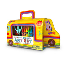 Load image into Gallery viewer, Bright Stripes - Ready 4 School Art Set: The Cutest Art Caddy Around!