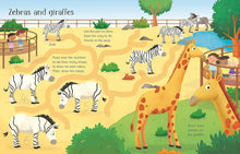 Load image into Gallery viewer, Usborne Wipe-Clean Activity Book: ZOO ACTIVITIES