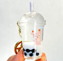 Load image into Gallery viewer, Snow Deer Floaty Keychain