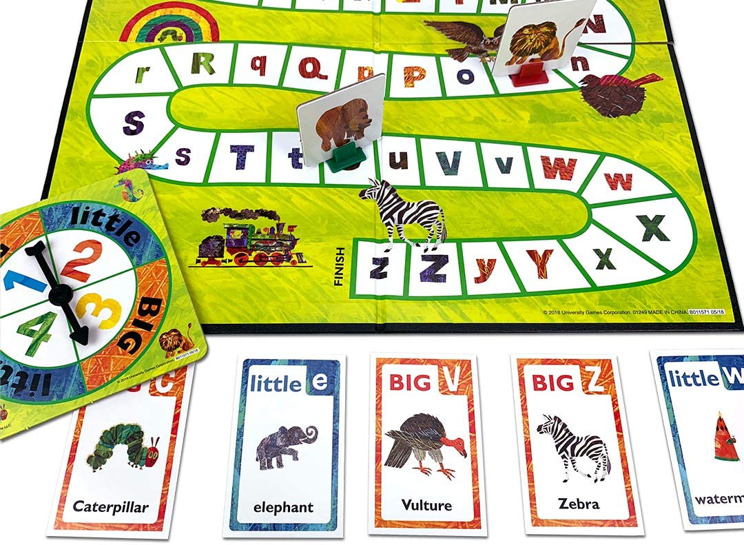 Briarpatch The Very Hungry Caterpillar Spin & Seek ABC Game