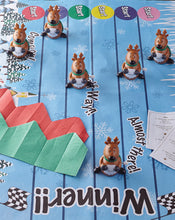 Load image into Gallery viewer, Robin Reed English Holiday Christmas Crackers - Racing Reindeer, 6 Count