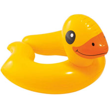 Load image into Gallery viewer, Intex Set 3 Animal Head Split Ring Pool Floats Bundle: Flamingo, Penguin, Duck
