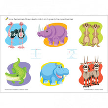 Load image into Gallery viewer, School Zone Numbers Writing & Drawing Tablet for Ages 3-7, 96 Pages by Joan Hoffman (Paperback)