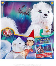 Load image into Gallery viewer, The Elf on the Shelf Elf Pets Traditions 2 Pack: A St Bernard, An Arctic Fox, and Exclusive Joy Bag