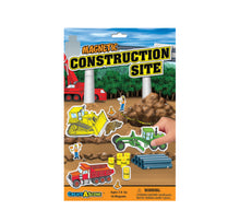 Load image into Gallery viewer, PlayMonster Create-A-Scene Magnetic Playset - Construction Site Multi Color