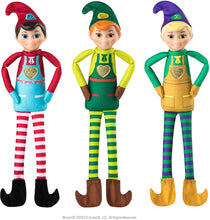 Load image into Gallery viewer, The Elf on the Shelf Elf Mates Three-Pack & Storybook, Chef, Toy Maker, and Cobbler Elves