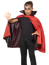 Load image into Gallery viewer, Smiffys Reversible Vampire Cape, Child's