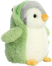 Load image into Gallery viewer, Aurora PomPom Penguin Plush - Dino, 7"
