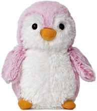 Load image into Gallery viewer, Aurora Pompom Mini Penguin Plush - Set of 4: Pink, Blue, Violet & Grey, 6"