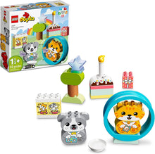 Load image into Gallery viewer, LEGO DUPLO My First Puppy & Kitten Building Toy with Sounds