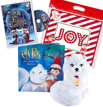Load image into Gallery viewer, The Elf on the Shelf Set: An Arctic Fox Tradition & A Fox Cub Christmas Tale DVD, Exclusive Joy Bag