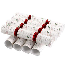 Load image into Gallery viewer, Robin Reed English Holiday Christmas Crackers - Chime Bars, 8 Count